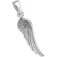 Goldene Hufeisen Flügelanhänger Flügel Anhänger für Halskette aus 925 Sterling Silber Kettenanhänger (1 Stück, inkl. Etui), Silber Anhänger für Kette