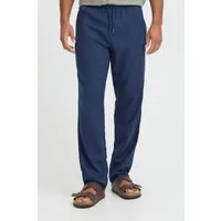 Blend Leinenhose BHLikas Stylische Chino-Leinenhose mit elastischem Bund