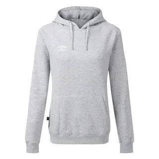 Umbro - "Club Leisure" Kapuzenpullover für Damen (Dunkelgrau Marl/Weiß)
