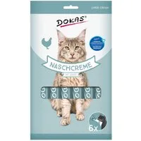 Dokas Snack Nasch-Creme mit Leber 90 g, für: Katze