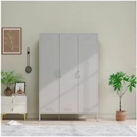 OTTO home Kleiderschrank Siena Schrank Spind Metallschrank mit 3 Türen (Ideal für jeden Wohnraum - Trendsetter) Zeitloser Schlafzimmerschrank Garderobe Multischrank