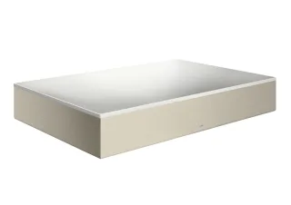 Hansgrohe Aufsatzwaschtisch AXOR Suite Basins&Bathtubs 600x400mm o.Hl.Ül.weiss/brushed nickel, 42004 42004820