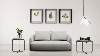 TRENDMANUFAKTUR 2-Sitzer "Shawn Designsofa mit elegant geschwungen Armlehnen, bequem" organischer Form, mit hochwertigem Bezug