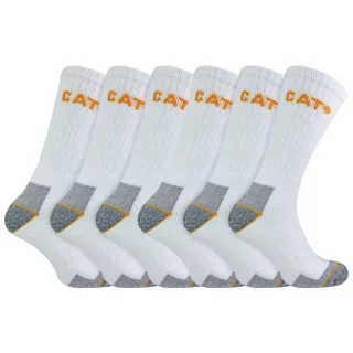 6er-Pack Unisex schwere Arbeitssocken für Stahlkappenschuhe