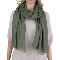 MIRROSI Modeschal weicher Unifarbe Schal 100% Baumwolle, (Viele tolle Farben zur Auswahl ca.70x180cm), Damen Halstuch ideal für Frühling, Sommer, Herbst
