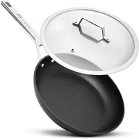 TLESS Bratpfanne mit Deckel backofengeeignet Ø 28 cm, Bratpfanne & Universalpfanne, Aluminium, Induktion