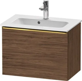 Duravit D-Neo Waschtischunterbau wandhängend Nussbaum dunkel Matt 610x372x440 mm - DE4268034210000 DE4268034210000