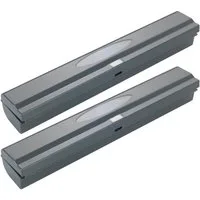 Basera® Folienspender Folienschneider Press & Cut Grau, 2er Set