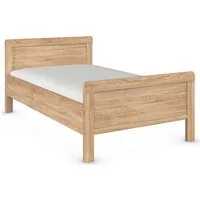 rauch Bett Bett Einzelbett Stollenbett EVELYN, in Komforthöhe aus Holzwerkstoff in elegantem Stil MADE IN GERMANY