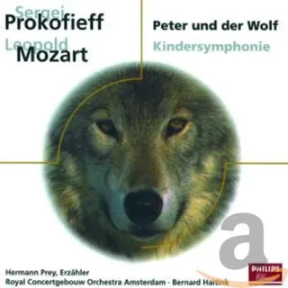 Prokofieff / Mozart: Peter und der Wolf [Audio CD] Hermann Prey Haitink Cgo Marriner Amf Serge Prokofieff Leopold Mozart