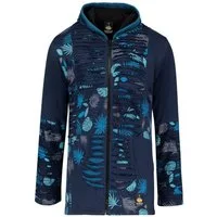 RennerXXL Fleecejacke Ankerglut Nepalherz Patchwork Mantel Damen große Größen