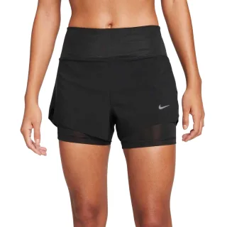 Nike - "FIT Swift" Laufshorts für Damen (Schwarz)