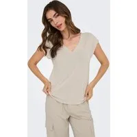 ONLY V-Shirt ONLFREE S/S MOD.V-NECK TOP JRS NOOS