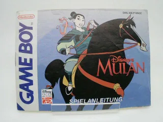 Mulan [Nintendo Game Boy] Anleitung