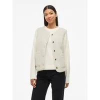 Vila Plüschweste VIADA TEDDY WAISTCOAT - NOOS Plüsch, Kunstfaser, regular fit