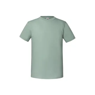 Fruit of the Loom Herren Iconic Premium Ringspun Baumwolle T-Shirt (Salbei)