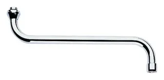 Grohe S-Auslauf 13017 Ausladung 301mm Verschraubung 3/4'' chrom, 13017000 13017000