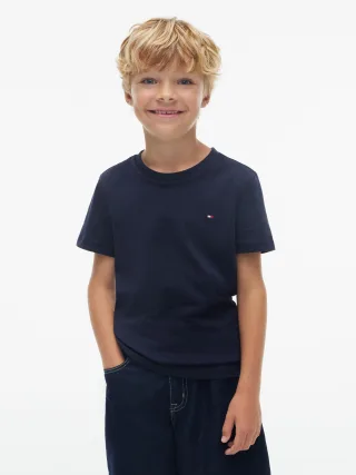 BOYS BASIC CN KNIT S/S Sky Captain - Gr. - 10