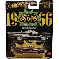 Hot Wheels Spielzeug-Auto Hot Wheels Premium Pop Culture - Batmobil Batman 1966 Classic TV Serie