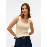 Vero Moda Stricktop VMPOPPY SL SQUARE NECK TOP VMA NOOS