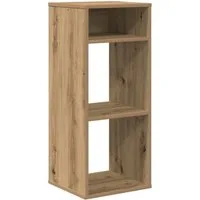 vidaXL Bücherregal Bücherregal Artisan-Eiche 34x31x80 cm Holzwerkstoff, 1-tlg.
