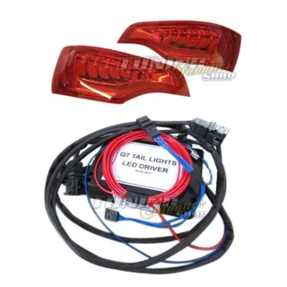 Original LED Rückleuchten SET für Audi Q7 4L Facelift inkl. Plug&Play Adapter