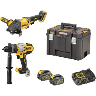 DEWALT Akku-Kombopack 54V / 108Wh + 2 Akku + Schnellladegerät - DCK2016T2T-QW
