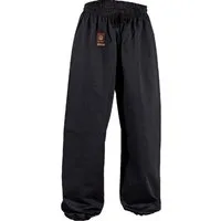 Danrho Sporthose Kung Fu Hose Tai Thai Chi Wushu Yoga Qi Gong Wing Tsung Pant Wu Shu (sehr bequem, 100% Baumwolle) 100 Prozent Baumwolle