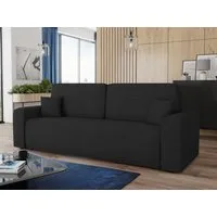 Sofnet Schlafsofa Spark, mit Schlaffunktion und Bettkasten, Bonellfederkern, Cordbezug, große Schlaffläche