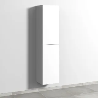 Sanipa 3way Hochschrank mit 2 Türen, Weiß-Soft SM09543