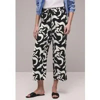 STREET ONE Stoffhose High Waist