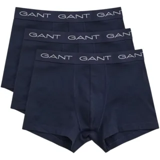 Gant - Retropants für Herren, Baumwollmischung (3er-Pack) (Blau)
