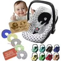 BambiniWelt by Rafael K. Babyschale Sommerbezug Bezug aus Frottee kompatibel mit Maxi Cosi Pebble + KP, ab: Geburt, bis: 14 Monate