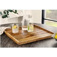 riess-ambiente Dekotablett MAKASSAR 50cm natur, aus Massivholz