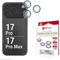 Displex Kameraschutzglas Camera Lens Glass Single Glass Ring Protector für Apple iPhone 17 Pro, Apple iPhone 17 Pro Max, Kameraschutz,Linsenschutz,Objektivschutz, kratz- & stoßfest