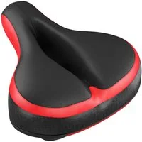 Wellgro Fahrradsattel Cityrad Sattel - breiter Fahrradsattel