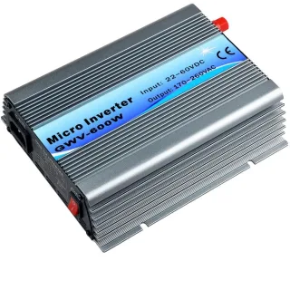 [EU Direct] Y&H 600W Grid Tie Inverter MPPT Function 30V 36V Panel 22-60VDC to 230VAC Solar Power Pure Sine Wave Micro I