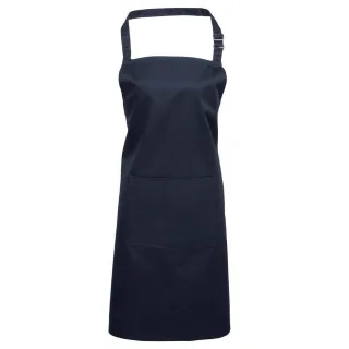 Premier - "Colours Collection" Latzschürze für Herren/Damen Unisex, Tasche (Marine)