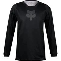 Fox Racing Motocross-Shirt 180 Blackout 2023 Jugend Motocross Jersey Atmungsaktiv