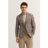 bugatti Sakko Modern Fit Jersey mit Stretch mit Klein-Dessin