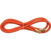 TRIZERATOP Gasdruckregler WĄŻ PRZYŁĄCZENIOWY DO GAZU 2M, 10 mbar, (Gasschlauch, Gasanschlussschlauch 2m, 8mm)