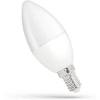 Spectrum LED-Leuchtmittel LED E14 C37 Kerzenform 8W = 56W 710lm 160° 230V Kaltweiß 6000K, E14, Kaltweiß