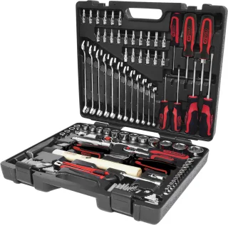 KS Tools 1/4"+1/2" CHROMEplus Universal-Werkzeug-Satz, 97-tlg - 918.0797