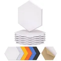 TONOR Akustikplatte TONOR Hexagon Akustikpaneele 12er Set Schallabsorber Wand & Raum