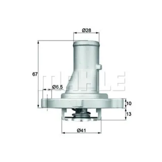Behr Thermostat mit Dichtung Fiat Lancia TI6887D