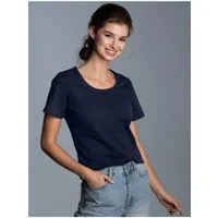 Trigema T-Shirt TRIGEMA Damen T Shirt aus Biobaumwolle (1-tlg)