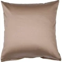Janine Kissenbezug Colors Mako Satin, (1 Stück), mit Reißverschluss, uni Kissenhülle, feinfädig, 100% Baumwolle
