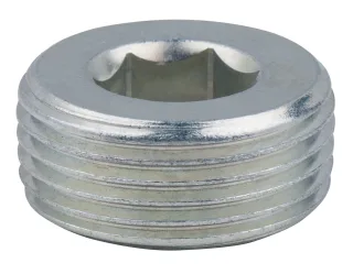 KS Tools Ölablassschraube, Innen6kant 10mm, M22x1,5x10mm, 10er-Pack - 430.1101