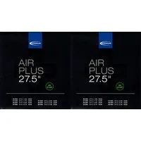 Schwalbe Fahrradschlauch 2x Schwalbe Air Plus 27.5 Schlauch AV21AP Schrader Ventil Fahrrad, 1,50, 1 1/2, 2,00, 2,10, 2,30, 2,20, 2,35, 2,40, 2,25, 1,65, 1,90, (2-St)