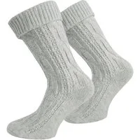 normani Trachtensocken Trachtensocken (1 Paar) Traditionelles Zopfmuster